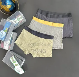 Men's Ice Seamless Design Boxer Briefs