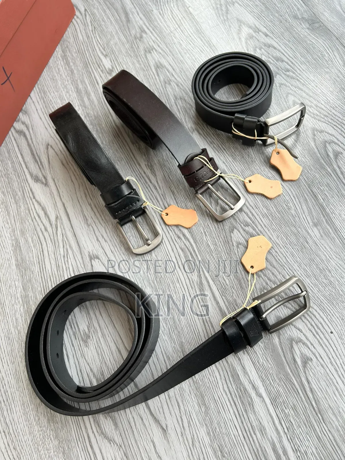 Assorted Classic Leather Men's Belts