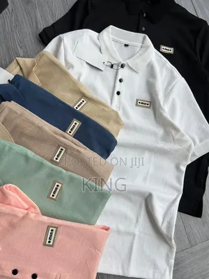 Men's Waffle KNT Polo Shirt. Aph
