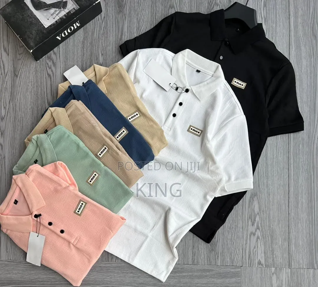 Men's Waffle KNT Polo Shirt. Aph