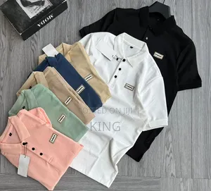 Men's Waffle KNT Polo Shirt. Aph