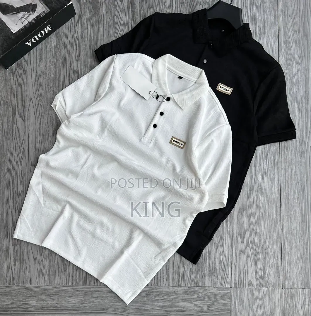 Men's Waffle KNT Polo Shirt. Aph