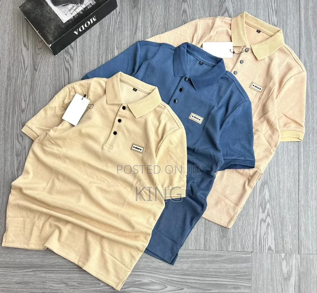 Men's Waffle KNT Polo Shirt. Aph