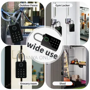 Smart Wireless Secure Fingerprint Padlock