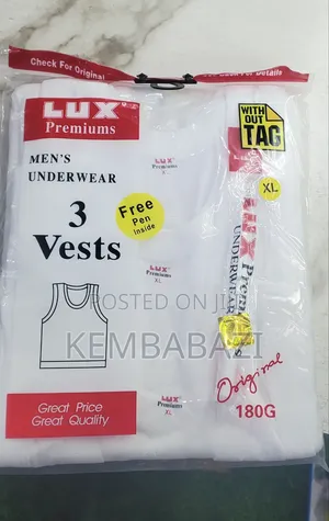 3pieces Lux Premiums Men's Vests