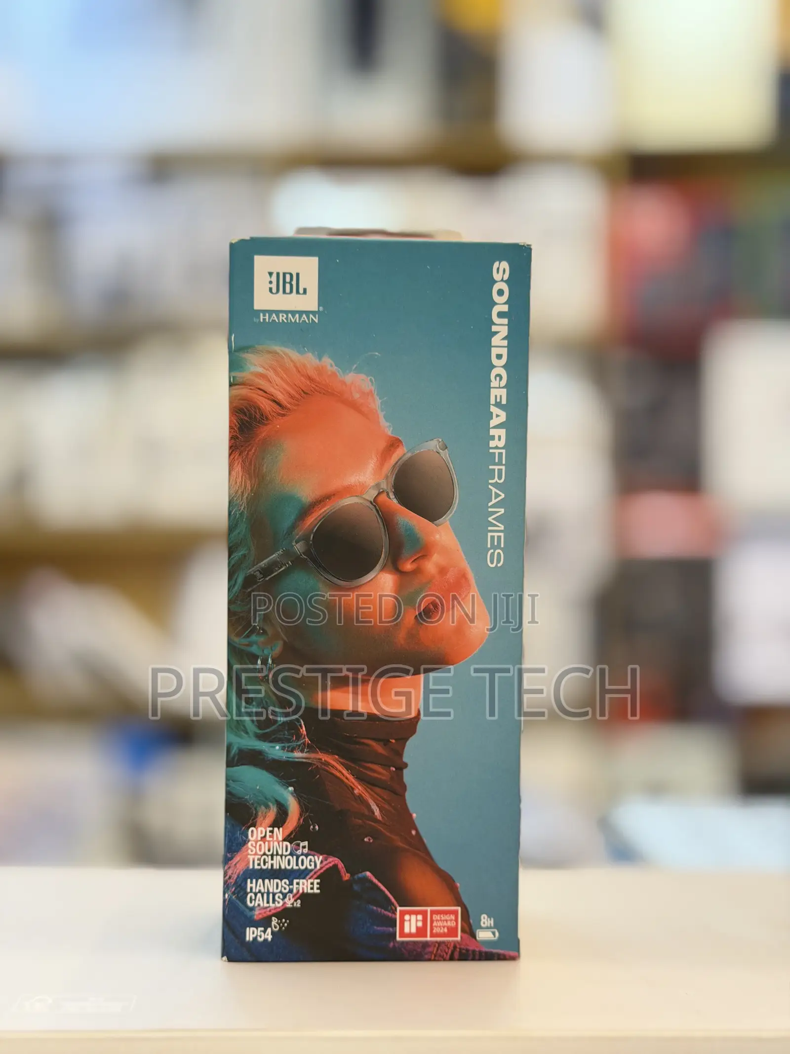 JBL Soundgear Frames Round Audio Glasses, Two Mics, 8 Hours