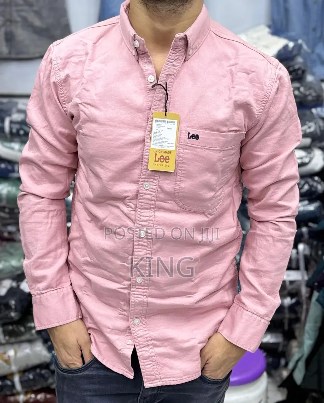 Casual Chambray Denim Shirts