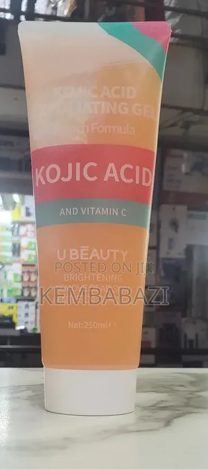 250ml Tube of U Beauty Kojic Acid Exfoliating Gel