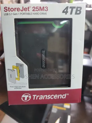 4tb External Transcend Hdd