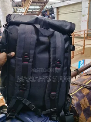 Kaka Travel Backpack With a Durable Black Design With Top
