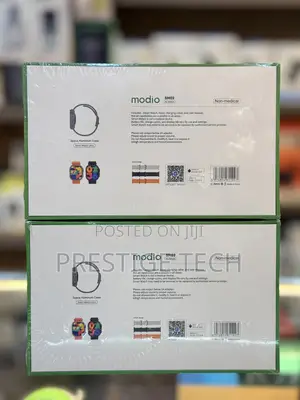 Modio Sm02 4g Sim Card Smart Watch With Camera, 3 Pairs Strap