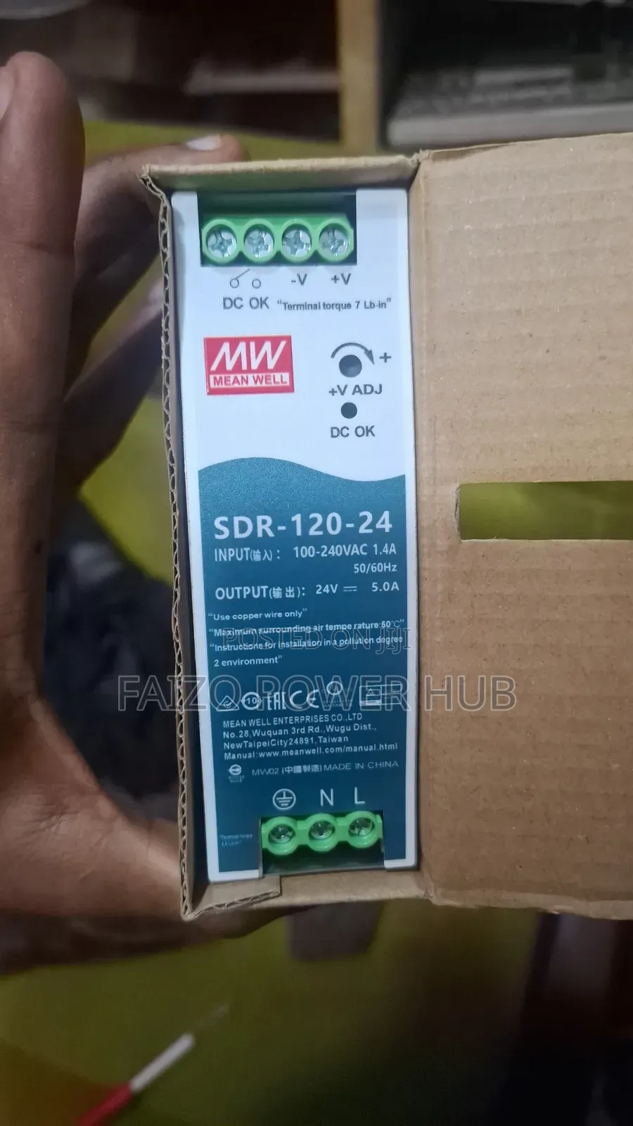 Power Supply Sdr 24v 12v
