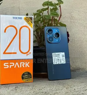 New Tecno Spark 20 Pro 256 GB Black