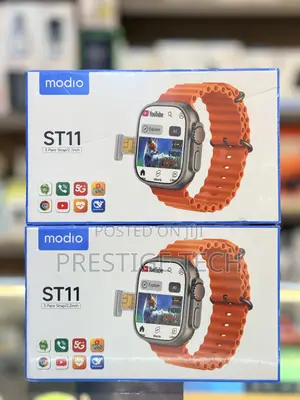 Modio St11 Smart Watch 64gb 4gb Ram, 4g Sim Card for Calls, Internet