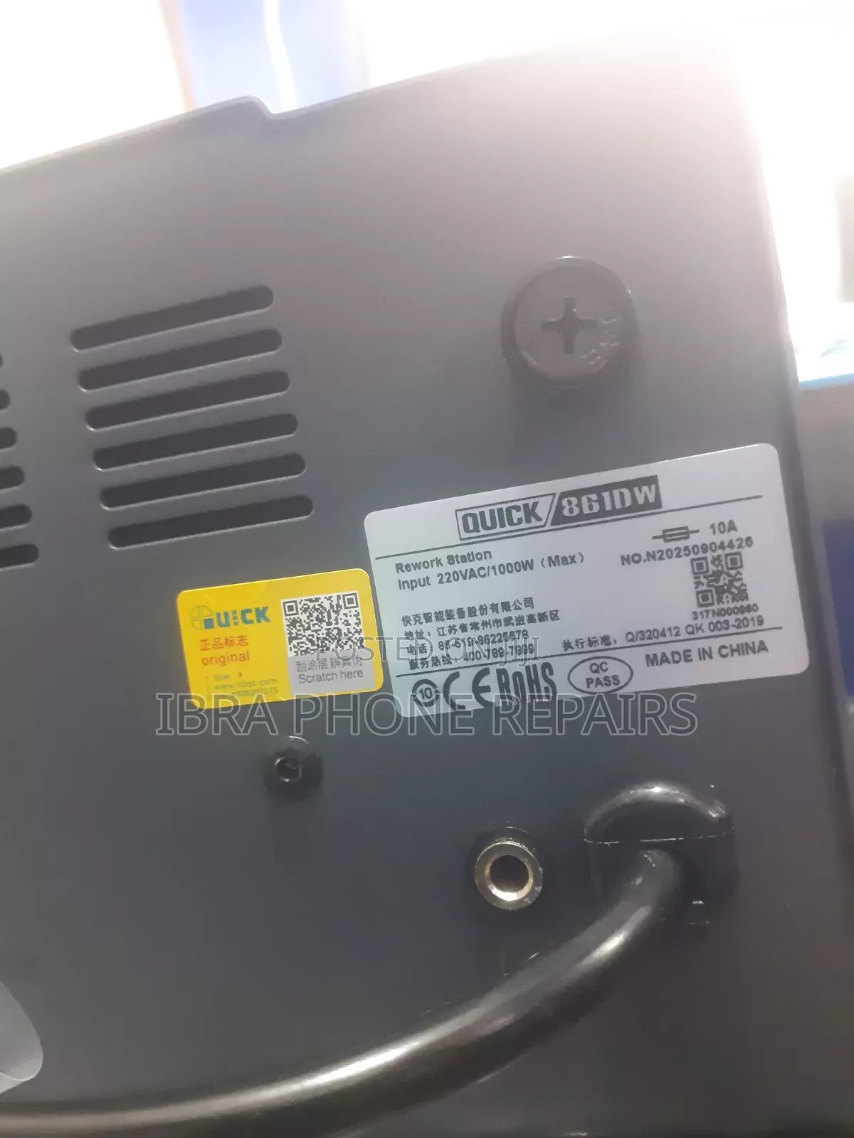 Lead - Free Hot Air Rework Station