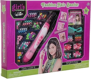 Beads for Making Hair Accessories, Hair Beads Toys for Girls -