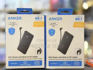 Anker Zolo Power Bank 10000mah 22.5w (, Built-in Usb-C Cable)