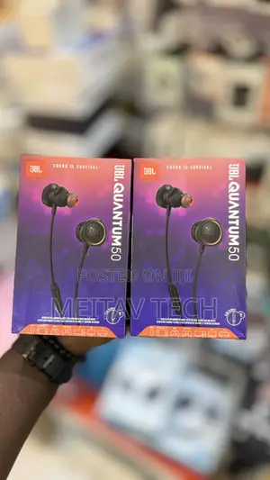 JBL Quantum 50 Wired in-Ear Gaming Headset