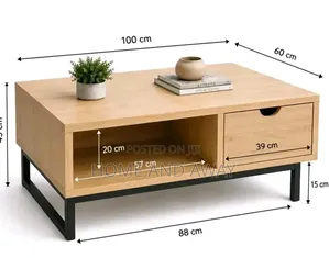 African Center Tables in Any Colour From 600,000/- With Free Delivery