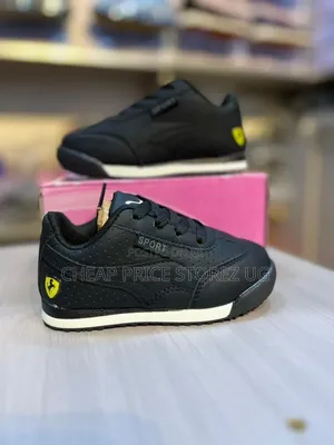 Black Spots Baby Sneakers