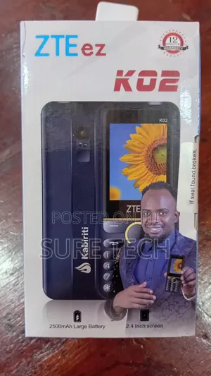 New ZTE K2 Black