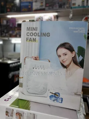 Mini Desk Mist Fan Rechargeable