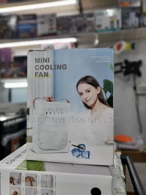 Mini Desk Mist Fan Rechargeable