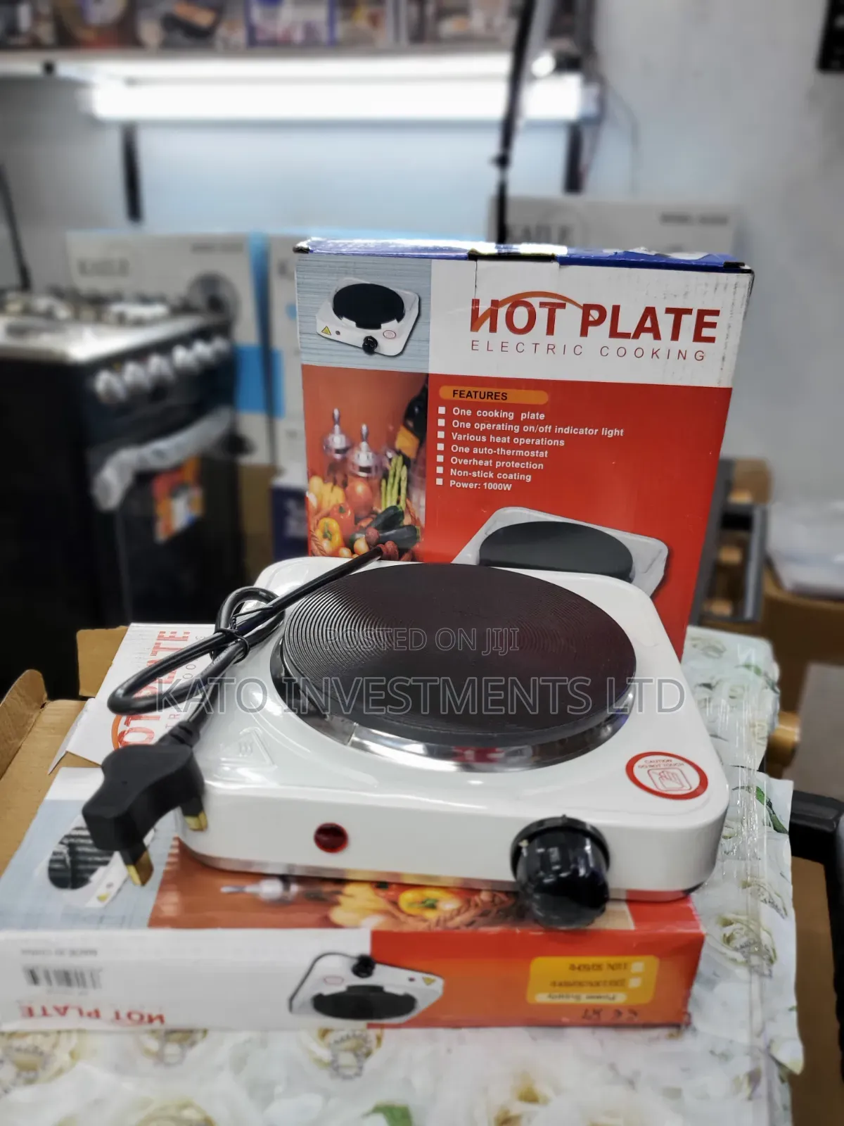 Original 3pin Single Solid Electric Hot Plate