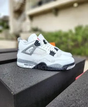 Airjordan 4 Retro White Cement