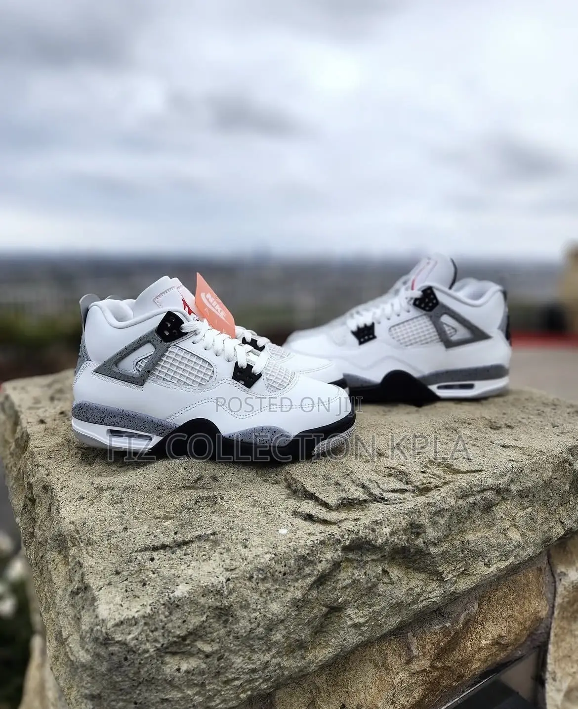 Airjordan 4 Retro White Cement