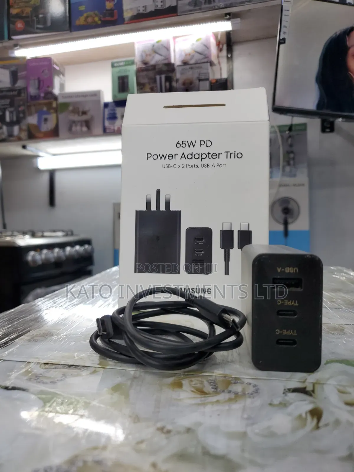 65w Samsung Power Adapter Trio Charger