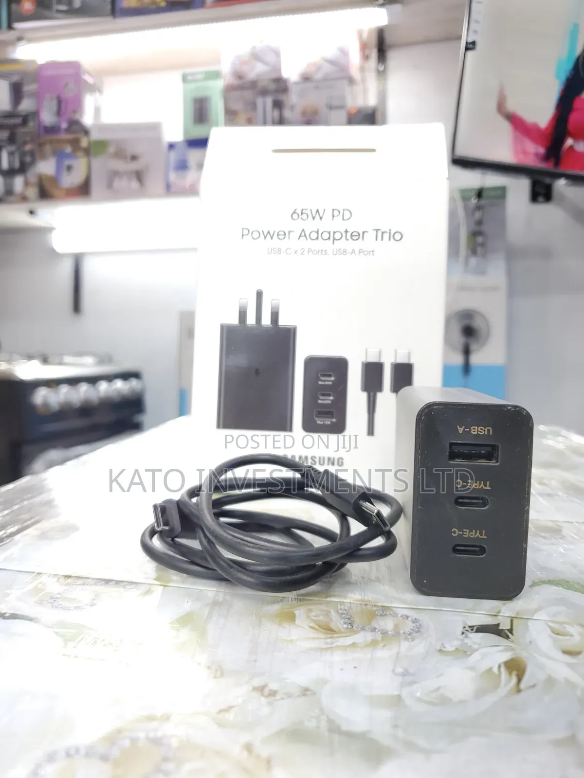 65w Samsung Power Adapter Trio Charger