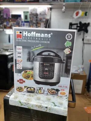 80% Super Fast Cooking 6.5l Pressure Cooker Hoffmans