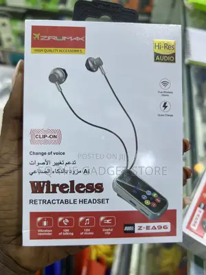 Zirumax Clip on Wireless Headsetz-Ea96