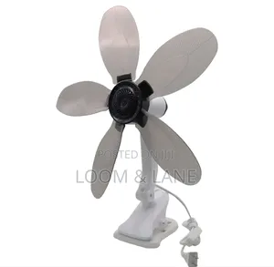 Portable 5 Leaves Home Electric Clip Fan