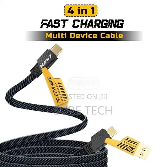 4 in 1 Multi Port Data Cable