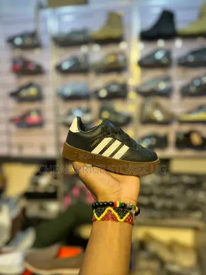 Adidas Black Baby Sneakers