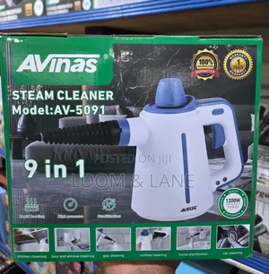 Avinas Av-5091 Is a 9-in-1 Handheld Steam Cleaner