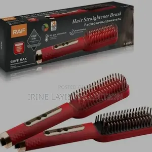 Electric Hair Straightener Brush.