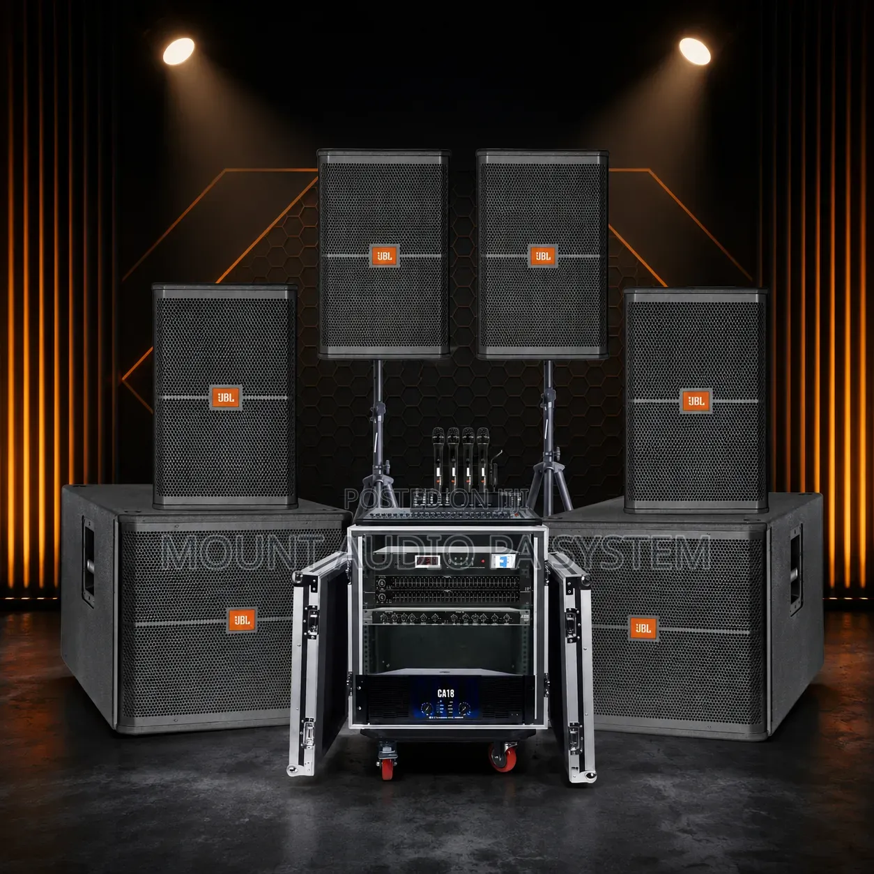 JBL Public Announcement Speaker System