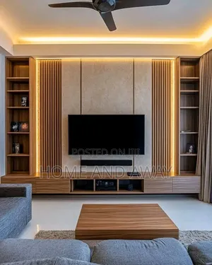 Vienna Wall Unit Tv Stands in Any Colour From 2,000,000/- With Setup