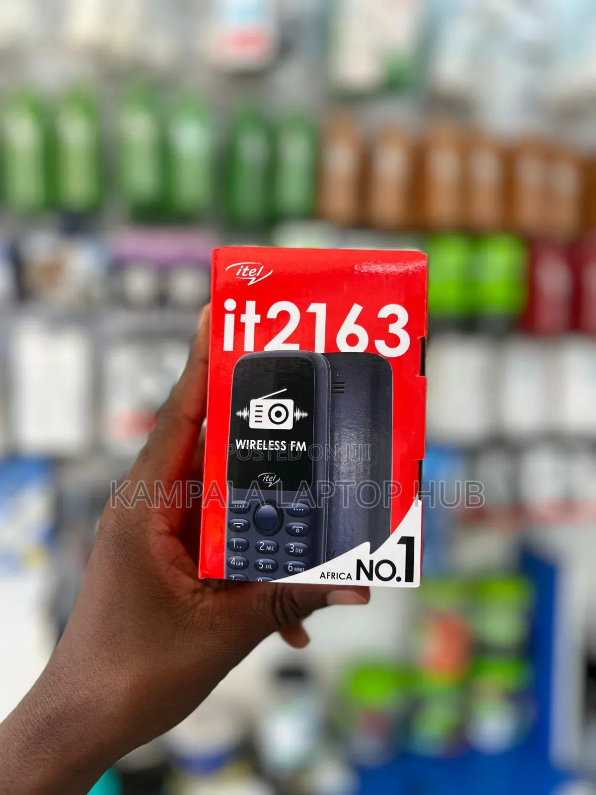 New Itel it2163 Black