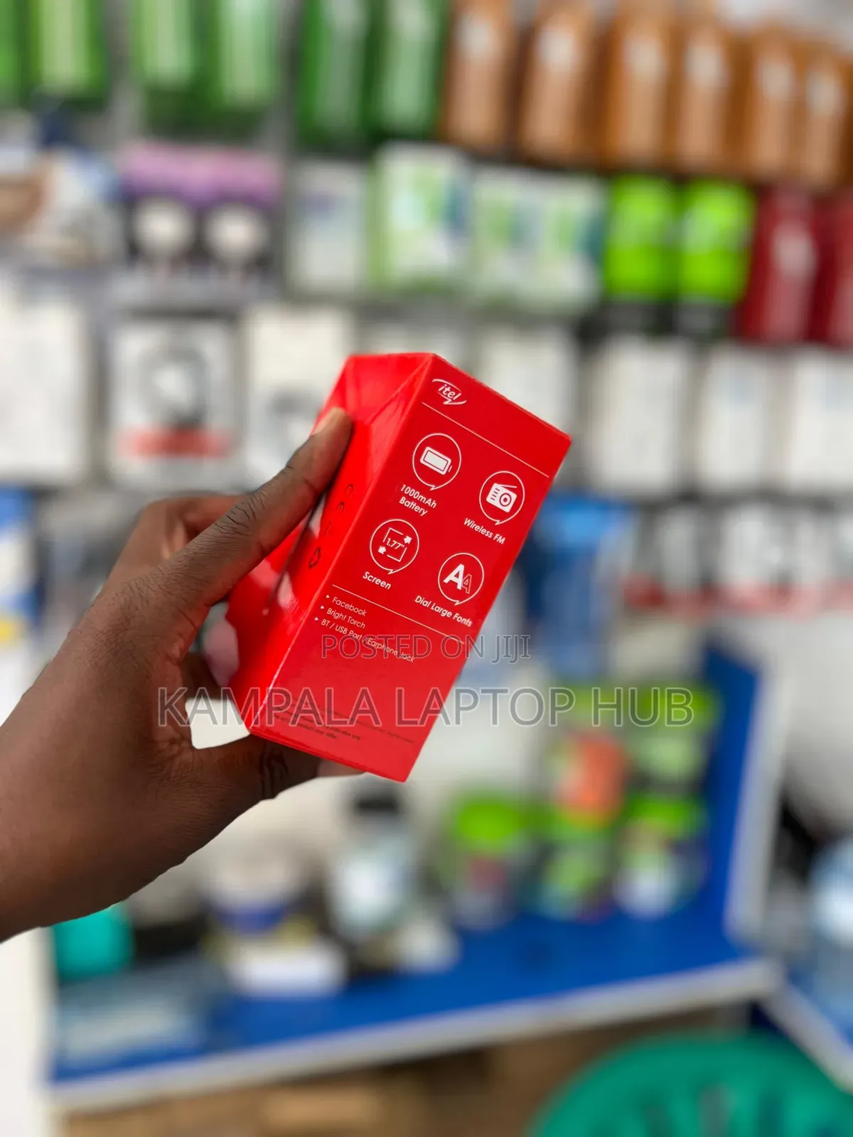New Itel it2163 Black