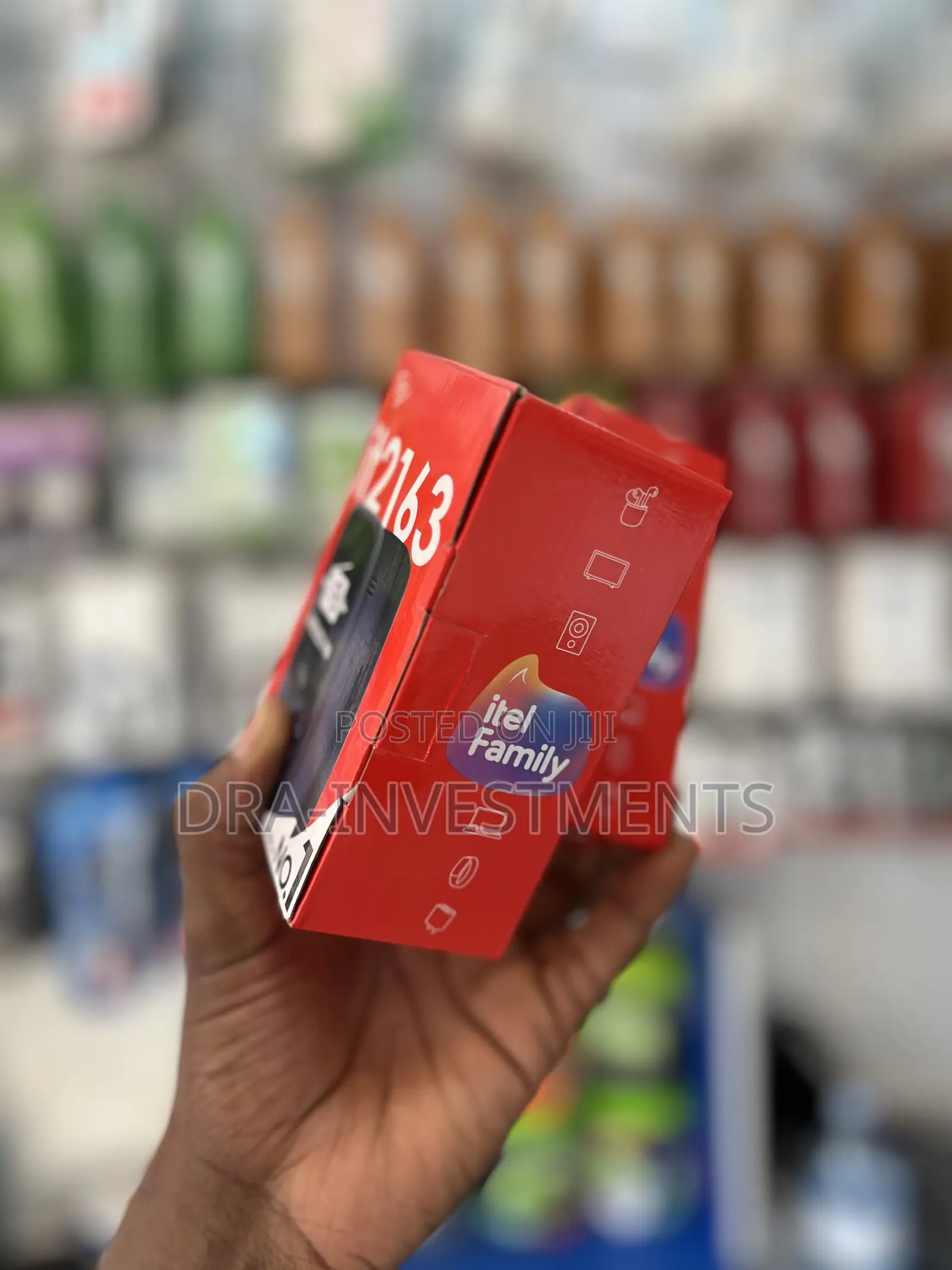 New Itel it2163 Black