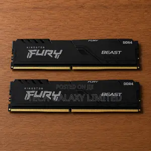 Kingston Fury Beast 32gb Ddr4 Ram (16gb X2) for Desktop , 3200mt/S