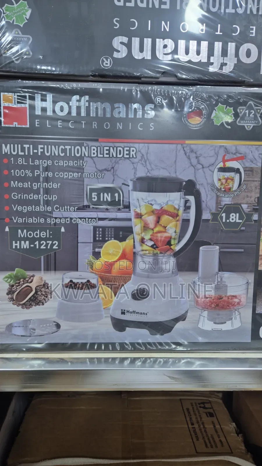 5-in-1 Multifunction Blender 1.8litres