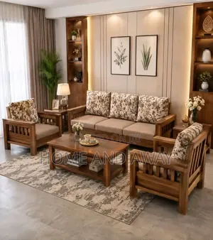 5 Seaters Filipino Wooden Sofa Set Chairs in Any Colour