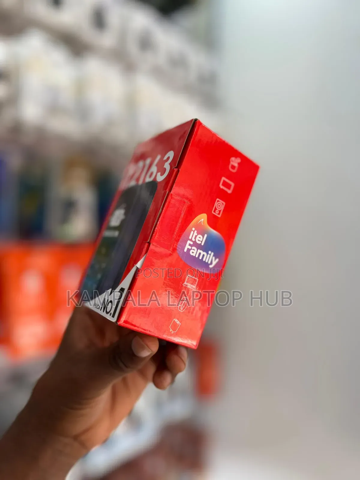 New Itel it2163 Black
