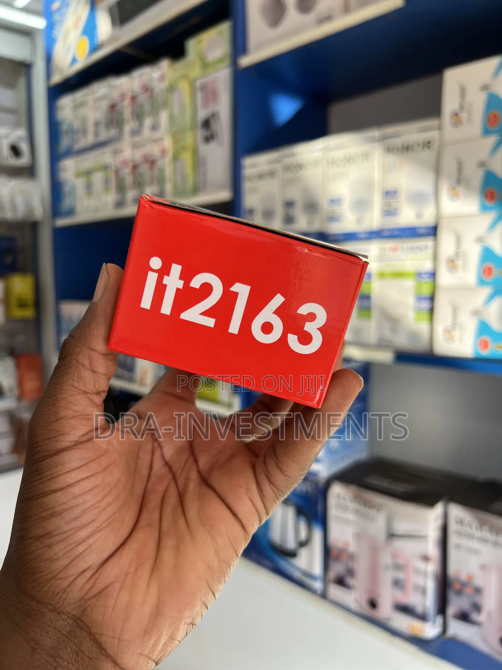 New Itel it2163 Black