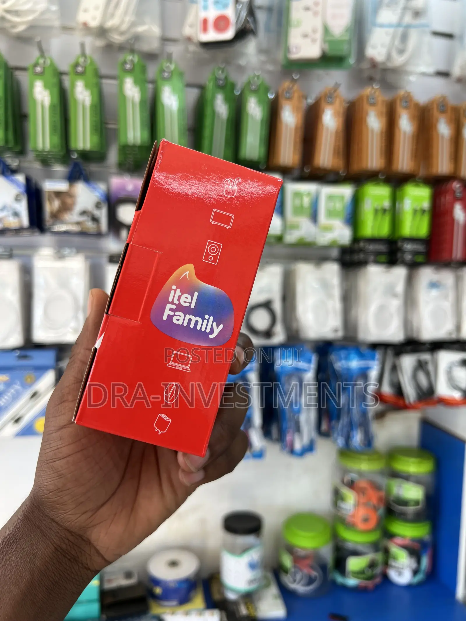 New Itel it2163 Black